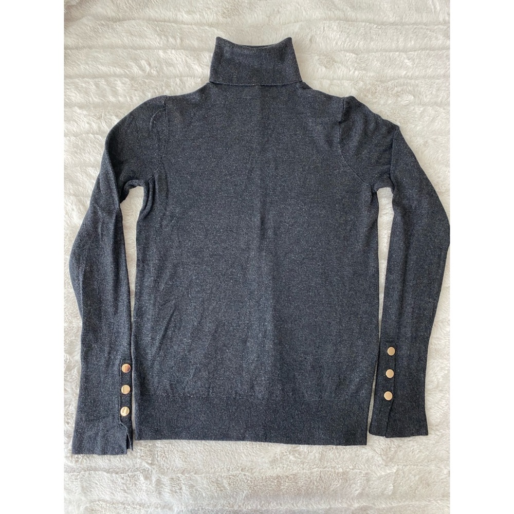 Zara Dark grey turtle neck. Size Small